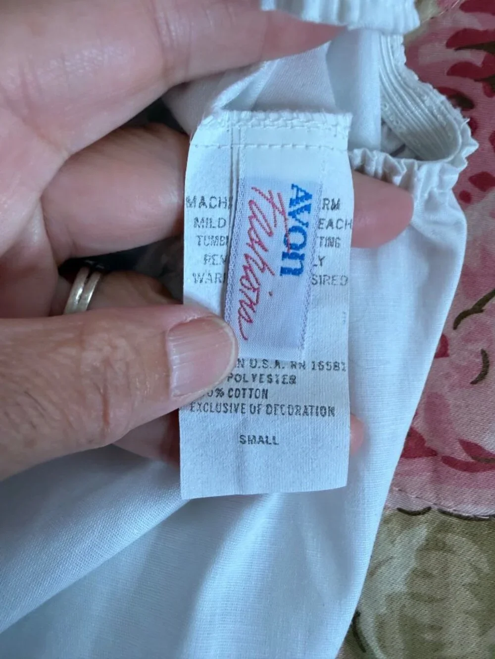 Vintage Avon Fashion Petticoat Lace Small Cottagecore fairy Feminine Prairie USA - Picture 3 of 6